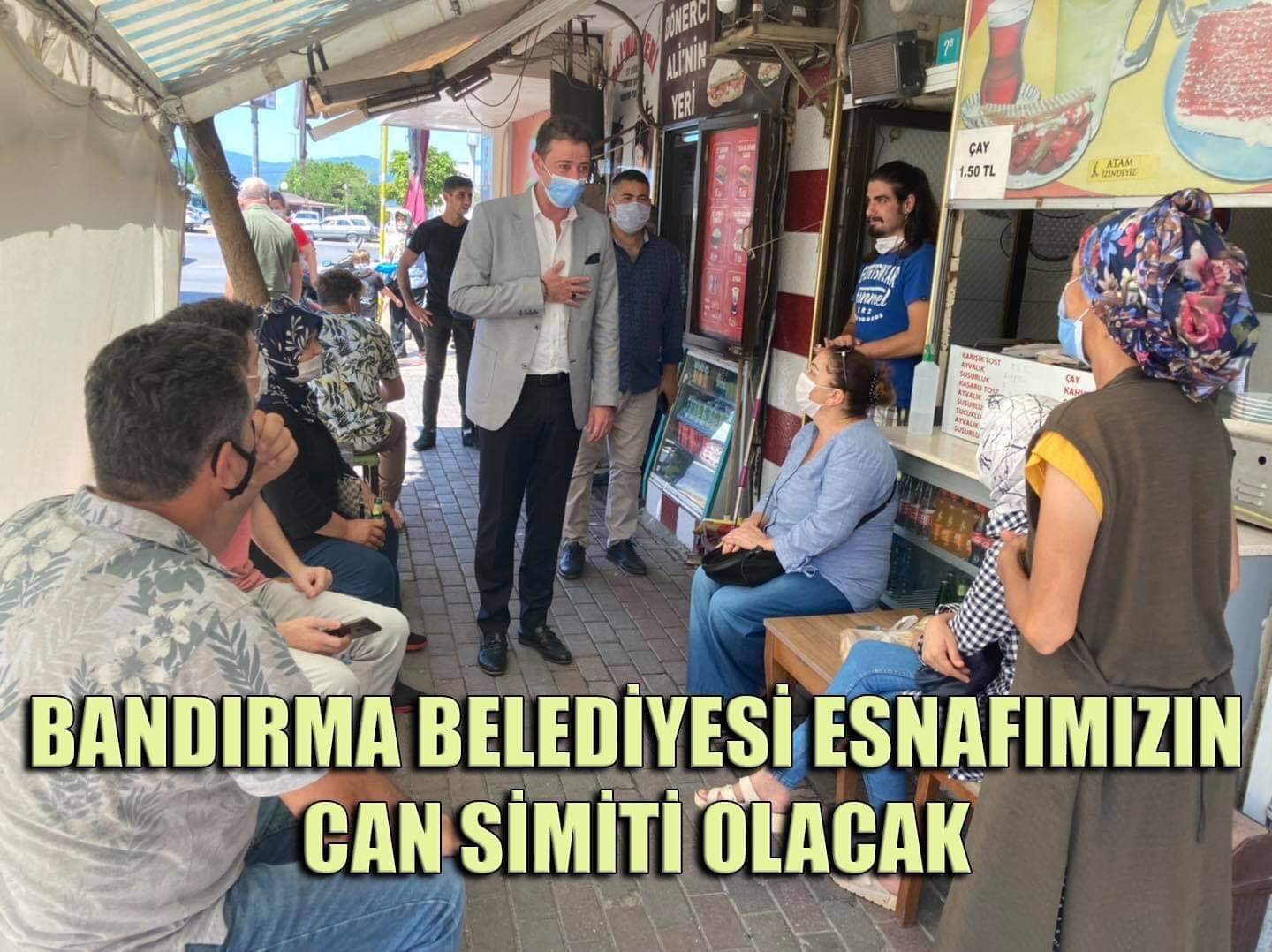 Bandırma Belediyesi Esnafın Can Simidi Olacak