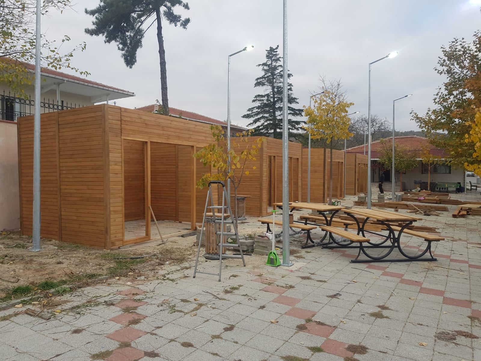 Kofçaz Belediye Parkı’nda El Emeği Kültür Merkezi (3)