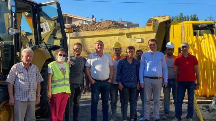 Vize’de Doğalgaz Çalışmaları Başladı (2)