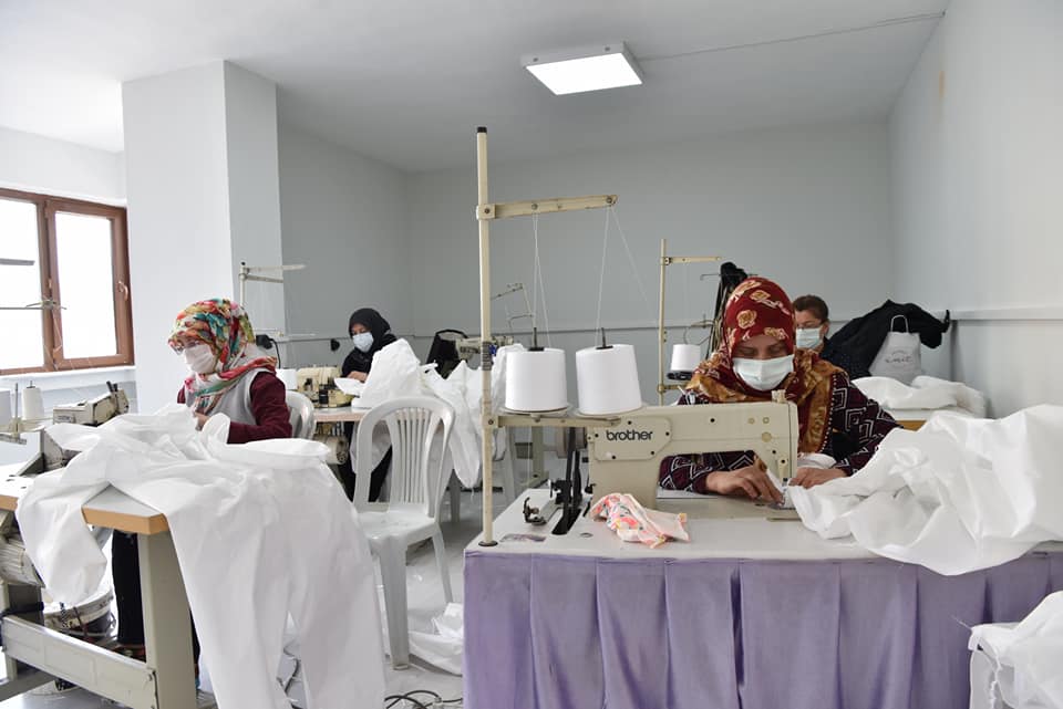 Çan Tekstil Atölyesinin İlk Ürünleri Hazır (3)