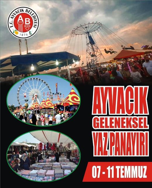 Ayvacık Yaz Panayırı Başladı