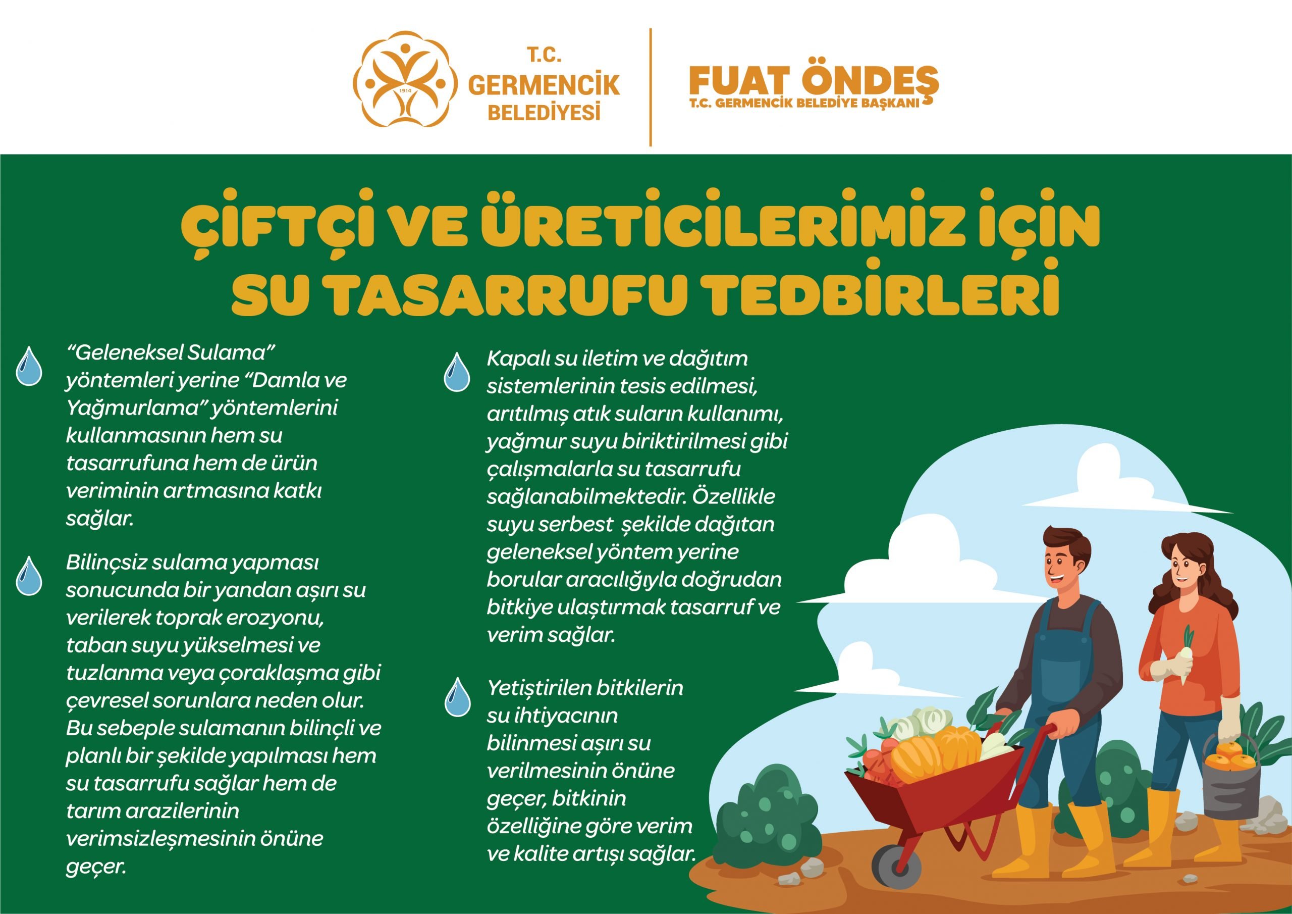 Başkan Fuat Öndeş’ten Kuraklıkla İlgili Önemli Farkındalık Projesi (1)