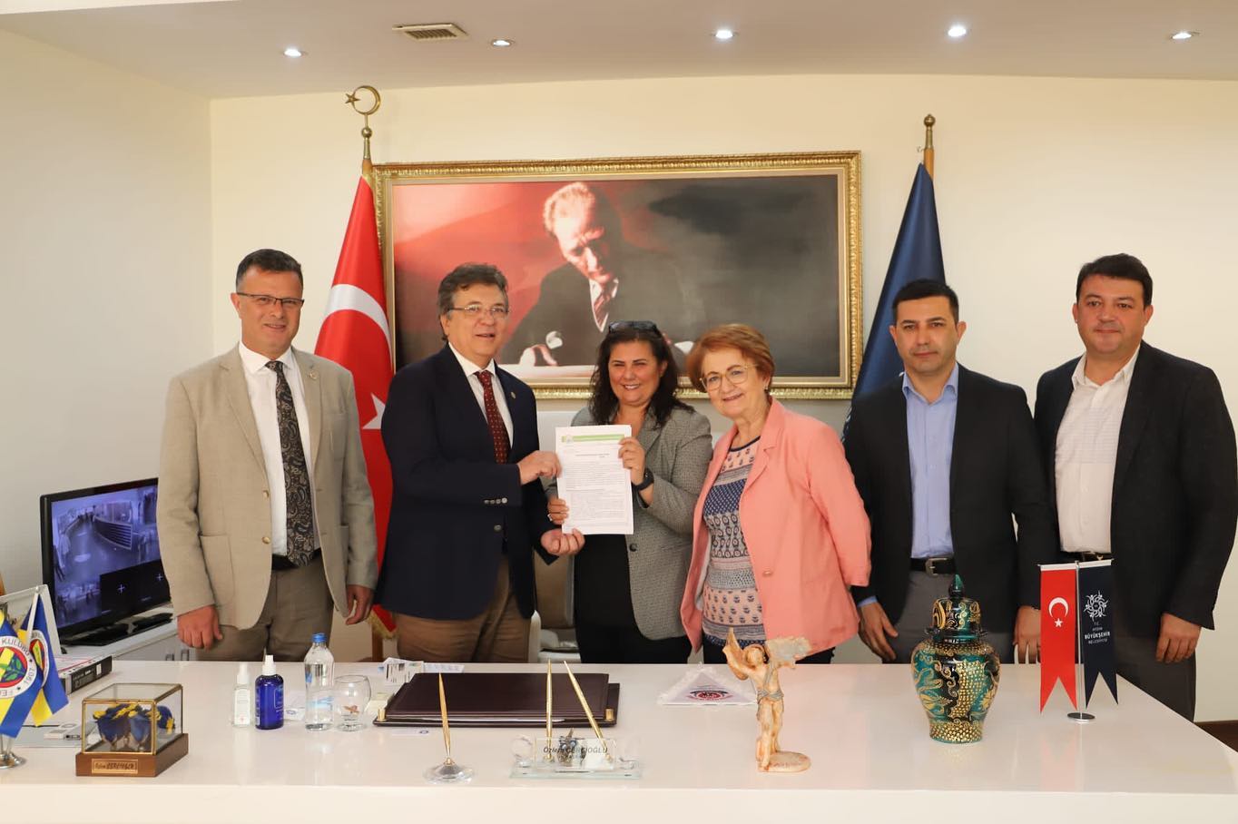 Aydın Büyükşehir Belediye Başkanı Özlem ÇERÇİOĞLU'nu Makamında Ziyaret Ettik (1)