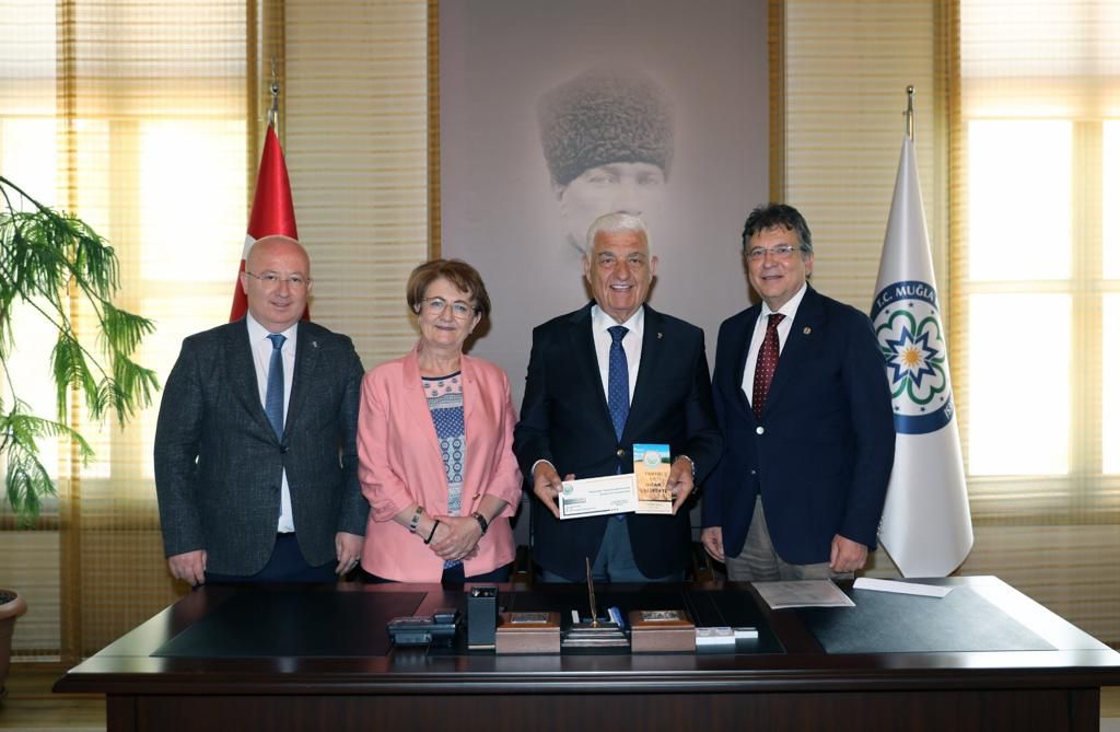 Muğla Büyükşehir Belediye Başkanı Osman GÜRÜN'ü Makamında Ziyaret Ettik