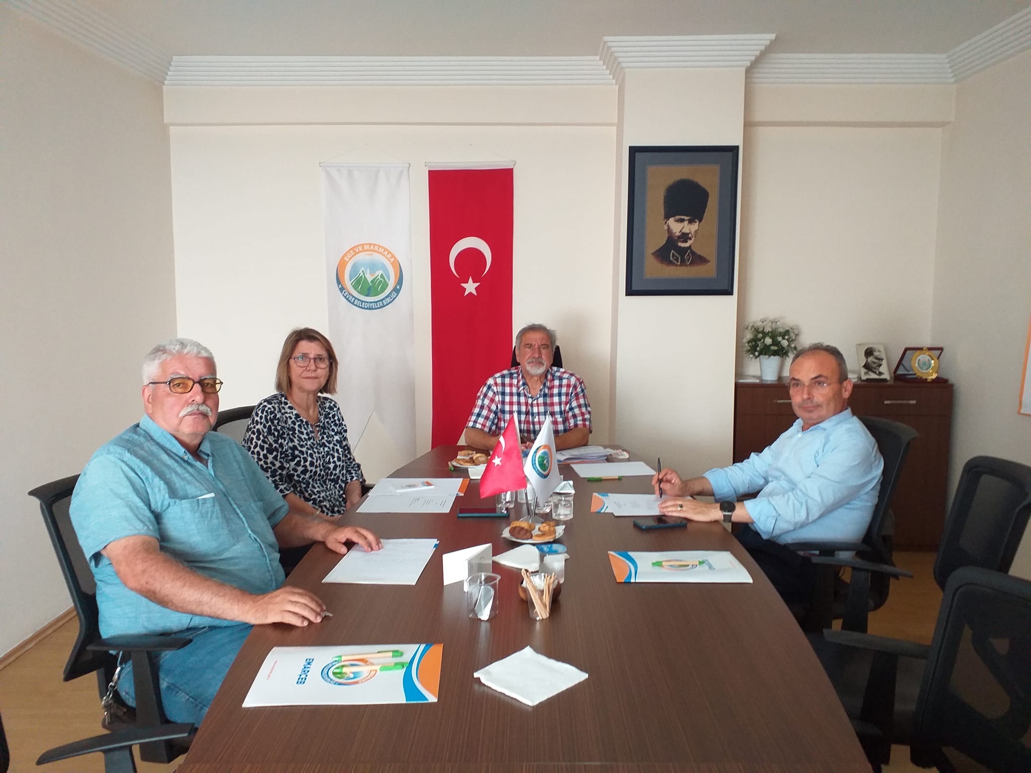Birlik Çevre Komisyonu Geçmiş Olsun Ziyareti ve Komisyon Toplantısı İçin Bir Arada (2)
